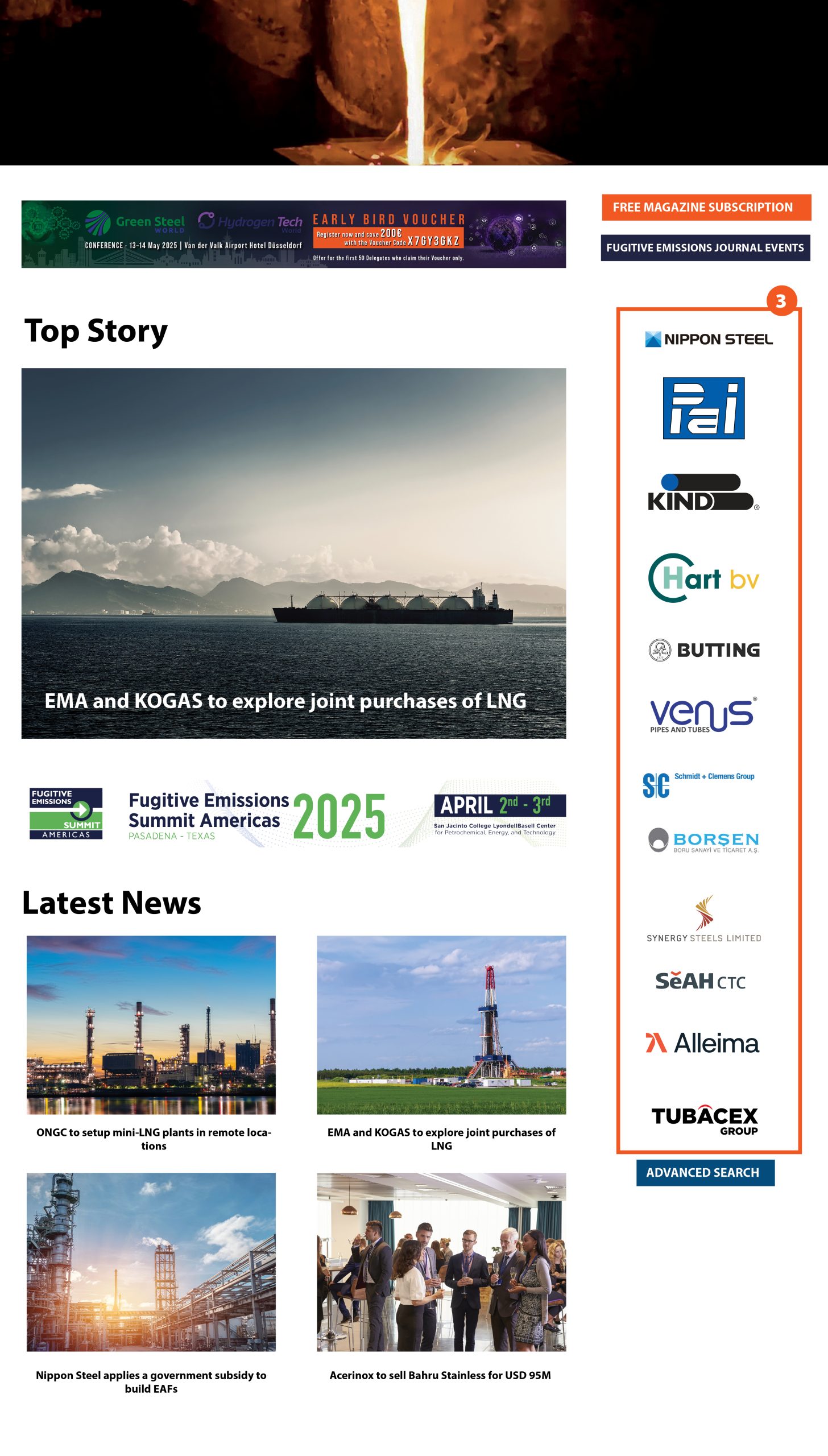 3. Home page Logo Banner