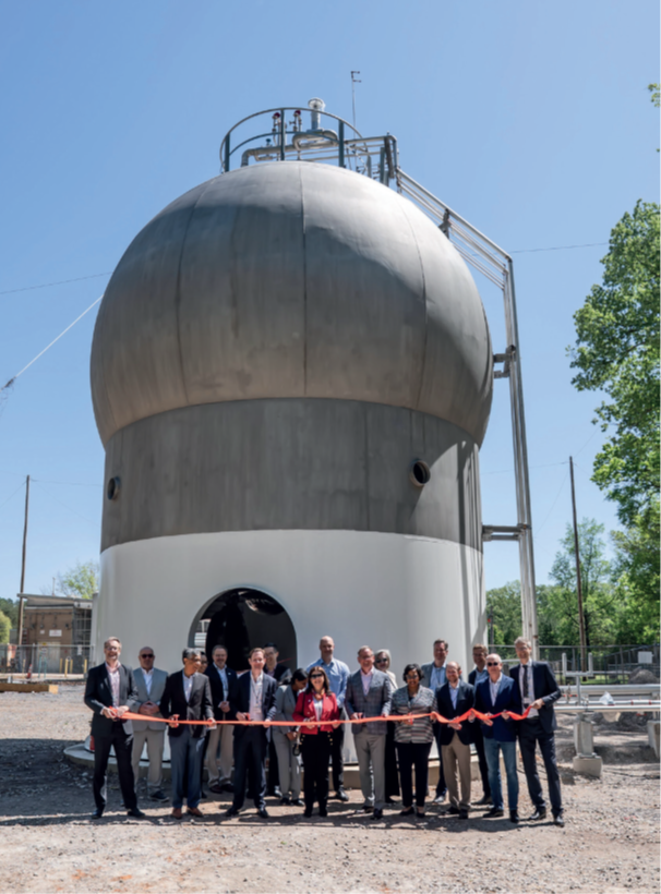 CB&I 1 CB&I and Shell Demonstrate Liquid Hydrogen Storage Tank at NASA