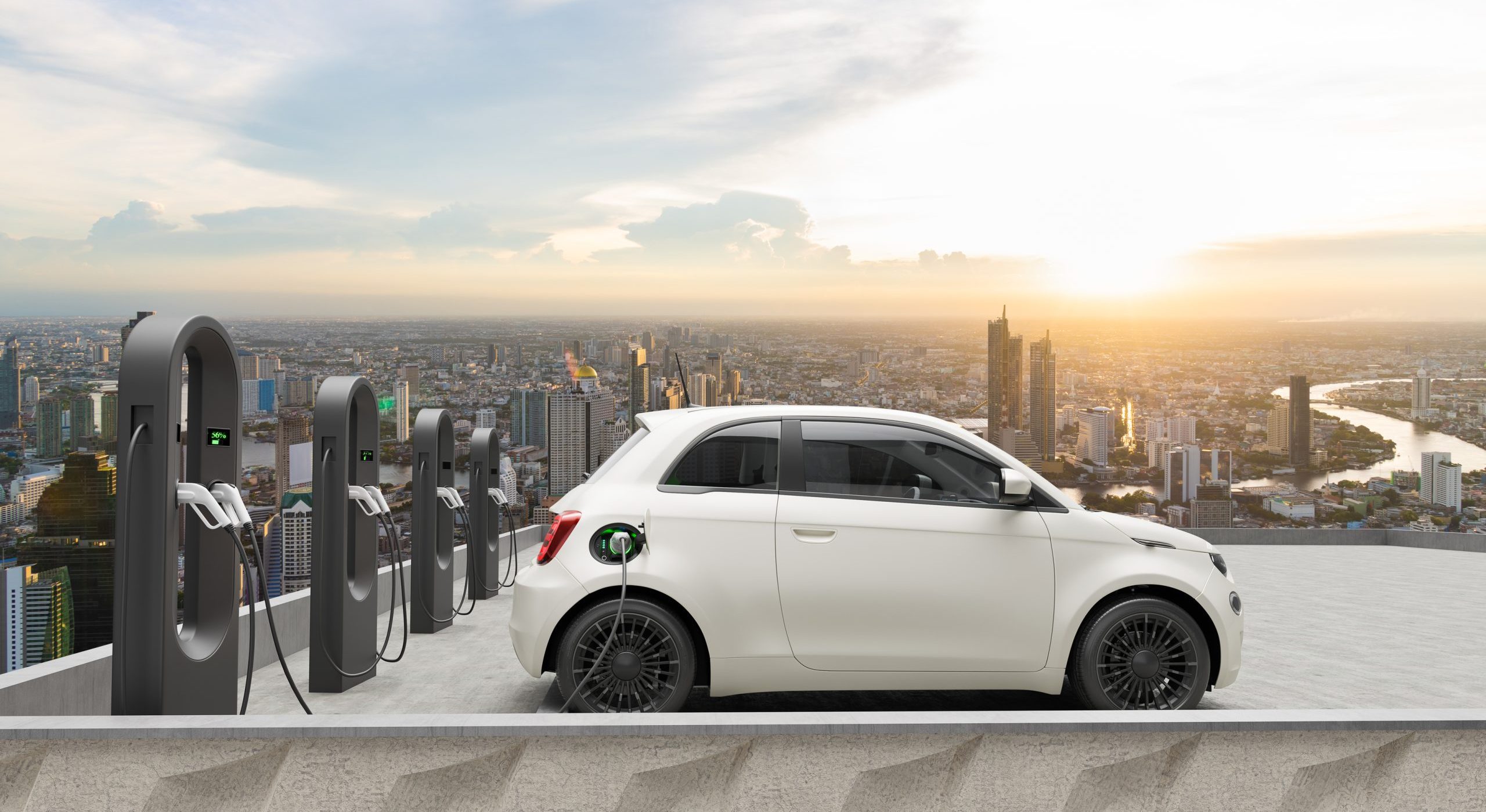 electric vehicle charing dreamstime_xl_242866640